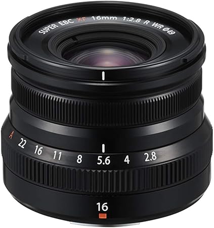 Fujifilm Fujinon Xf 16Mm f2.8 R Wr Lens - Black Fujifilm Fujinon Xf 16Mm f2.8 R Wr Lens - Black